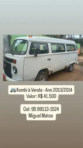 Volkswagen Kombi Standard 1.4 MI Total Flex 8V 2014