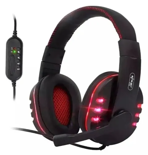 HEADSET GAMER USB PARA PC / PS3 / PS4 KP-359