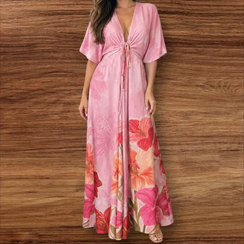 Vestido longo tamanho único maravilhoso