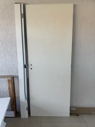Porta branca 80cm