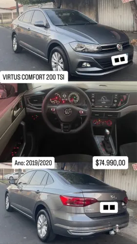 Volkswagen Virtus Comfort. 200 TSI 1.0 Flex 12V AUT 2020