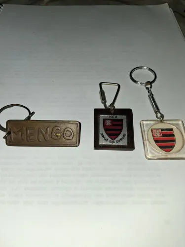Chaveiros antigos Flamengo 