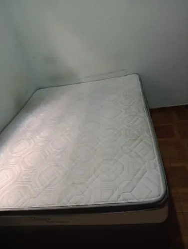 Cama de casal box + colchão