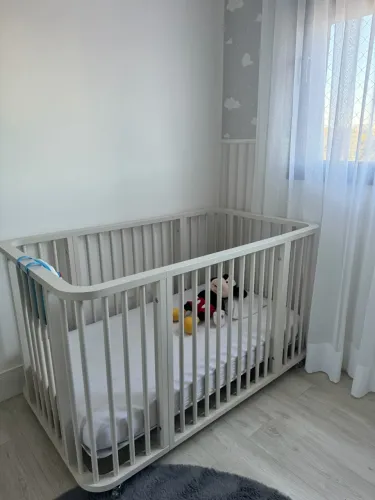 Berço fases cor areia 