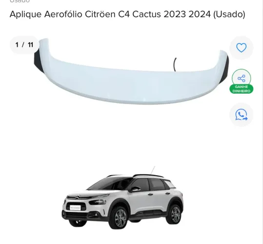 Aerofólio c4 CACTUS 