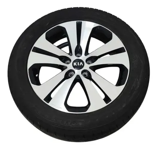 Roda C/pneu Aro 18 529103w300 Kia Sportage 2011/2013 2.0  Preto