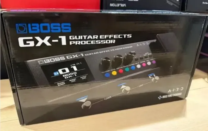 Pedaleira boss GX-1 lancamento
