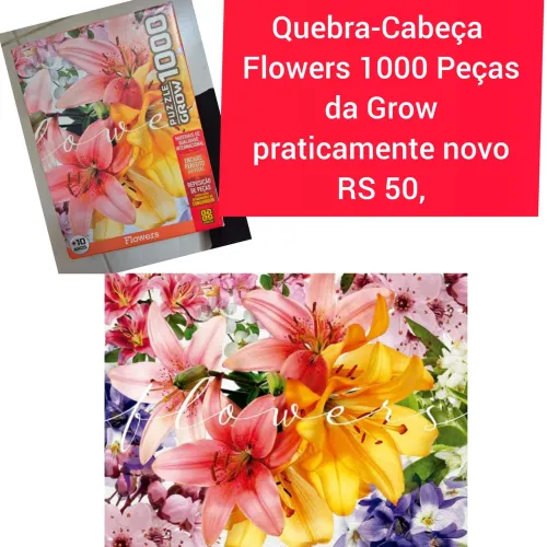 Quebra-cabeça Grow - 1000 peças 