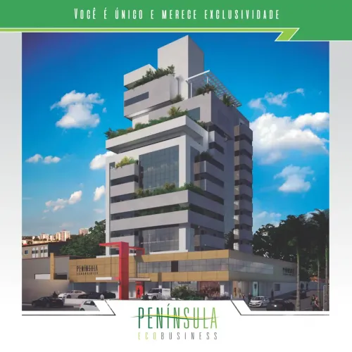 Sala Comercial 76m² no Península Eco Business | Endereço Estratégico em Cuiabá