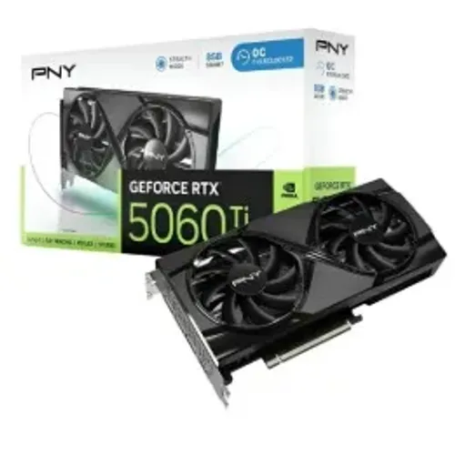 Placa De Video Geforce Nvidia Rtx5060ti 8gb Oc Gddr7(CAIXA LACRADA, NF, 1 ANO DE GARANTIA)