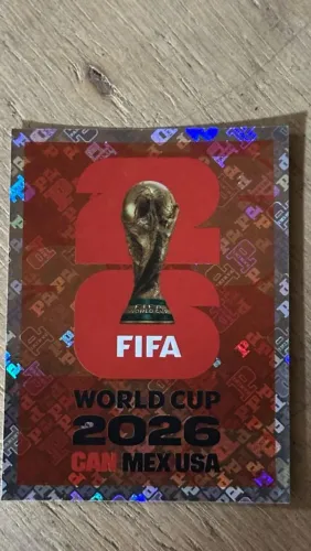 Figurinha da taça da copa 2026.