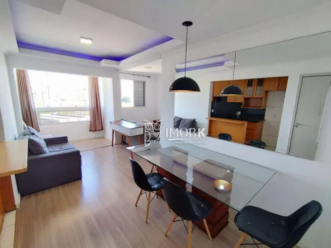 Apartamento com 2 dormitórios sendo 1 suíte, 64 m², vaga coberta, por R$ 3.053/mês - Ponte