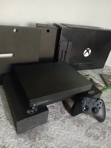 Xbox one x project scorpion edição limitada para colecionador ?