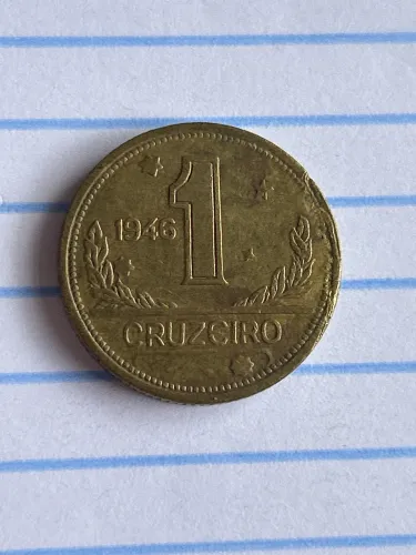Moeda 1 cruzeiro 1946