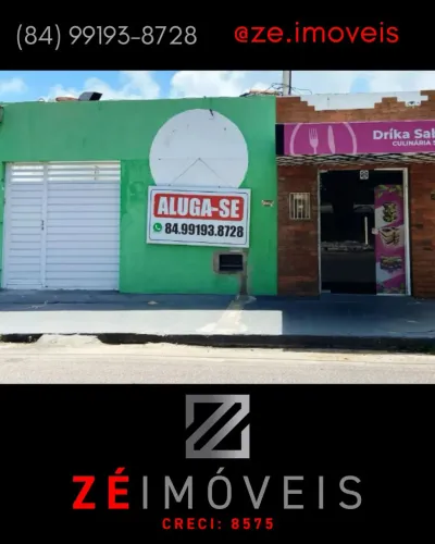 Ponto Comercial Conjugado com Casa em PONTA NEGRA