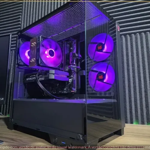 PC Gamer Intel i5 12400F RTX 5060 8GB 16GB DDR4 3200 SSD NVMe 512GB H610M-G