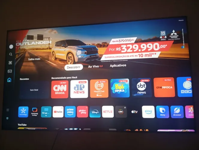 Vendo tv 55 polegadas da samsung