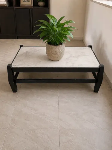 Mesa centro estilo retrô