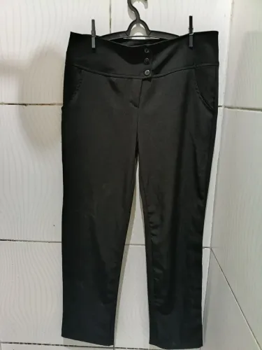 Calça Social Preta Feminina G