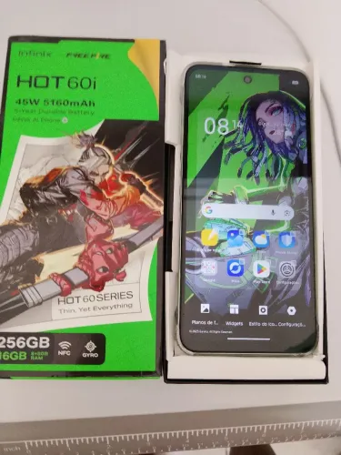 Infinix hot 60i 356 GB Novo