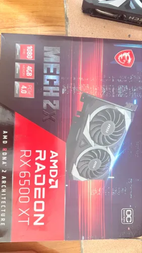 Placa de Video AMD Radeon RX 6500 XT