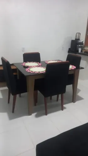 mesa de jantar de 4 Lugares 120x90 com montagem grátis