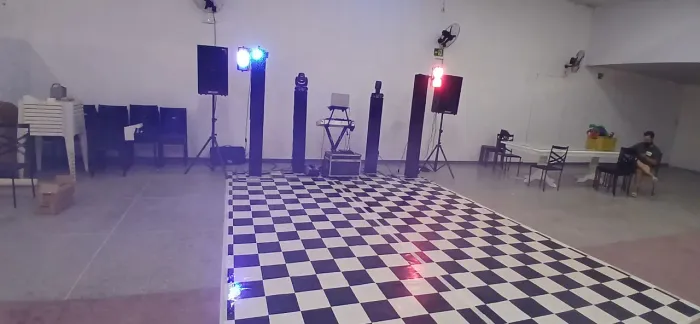 Som dj jogo de luz som para festas
