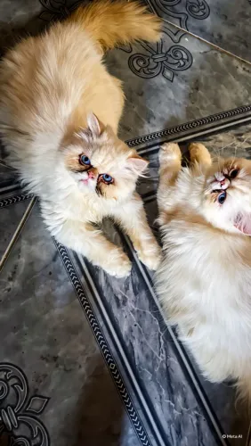 Vendo dois gato macho Pérsia legítimo