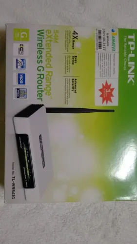 Roteador Wireless Tp-link Tl_wr541g (Usado)