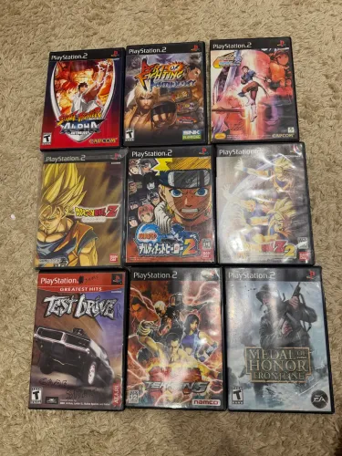 Jogos de ps2 149 cada faço trocas 