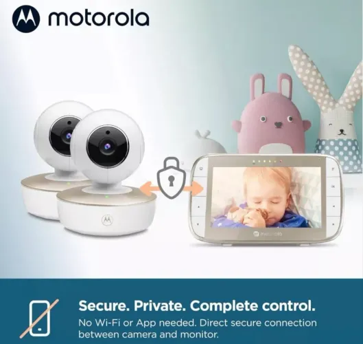 Babá Eletrônica Motorola VM50G2 Duas Câmeras Nova Lacrada
