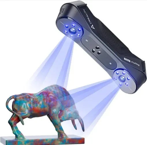 Scanner 3D Profissional Creality Raptor Pro 22+7 Linhas Azuis + brindes