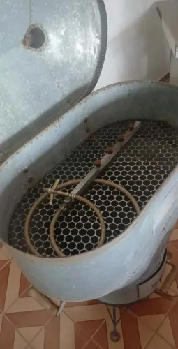 Churrasqueira a gás e a carvão