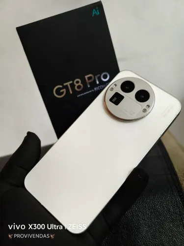 REALME GT8 PRO 512GB GLOBAL  Snapdragon elite, 7.000mAh  câmera 200 mpx com IA ACT OLX PAY