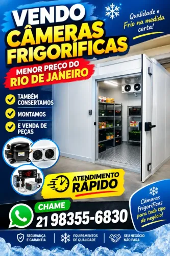 Câmera frigorífico