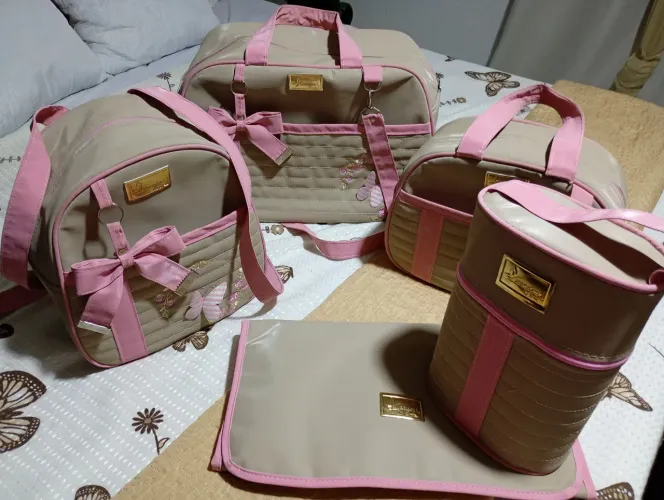 Kit bolsa maternidade menina