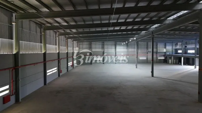 Galpão industrial novo, para locação anual, 6500m² de área construída, Ilhota-SC.