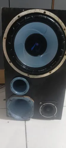 Vendo caixa trio e Taramps ts 400