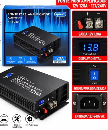 Amplificador automotivo