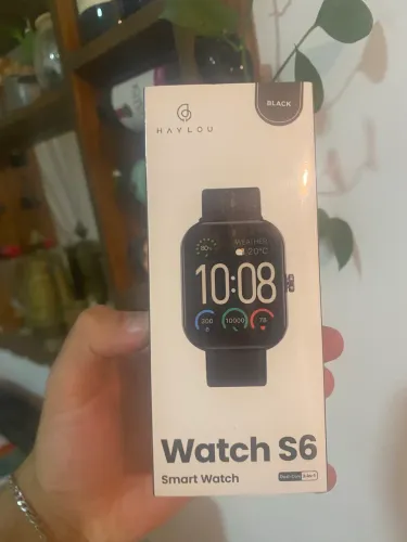 Relógio smartwatch Haylou S6 original novo lacrado