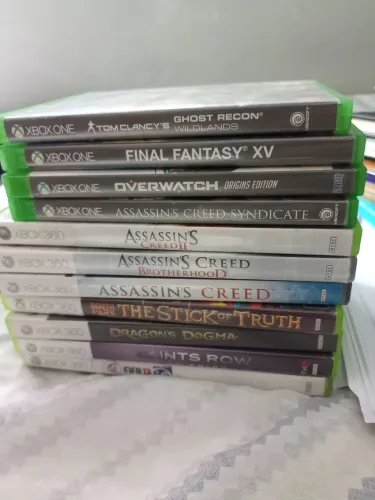 Jogos Xbox One e Xbox 360 ( ler descrição)
