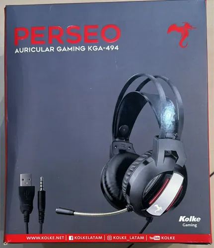 Head set gaming perseo