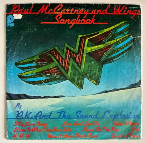 LP VINIL P.K. And The Sound Explosion - Paul Mccartney And Wings - Songbook