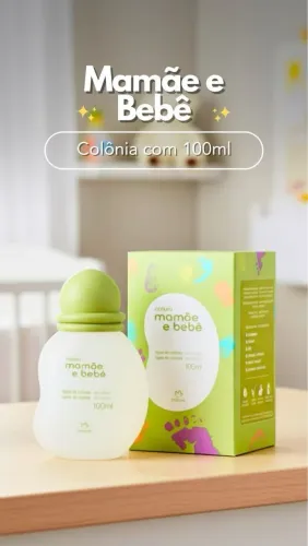 Colônia Natura Mamãe e bebê 100ml