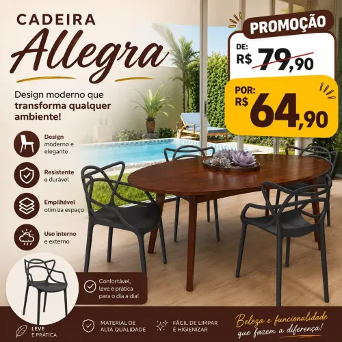 Cadeira Allegra