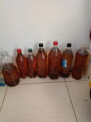 Óleo vegetal usado, limpo!