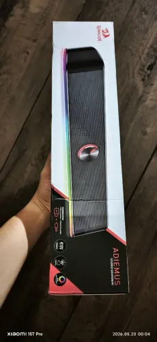 Vende novo lacrado Soundgarden Gamer Redragon, Adiemus GS560, RGB, Stereo 2.0, USB,
