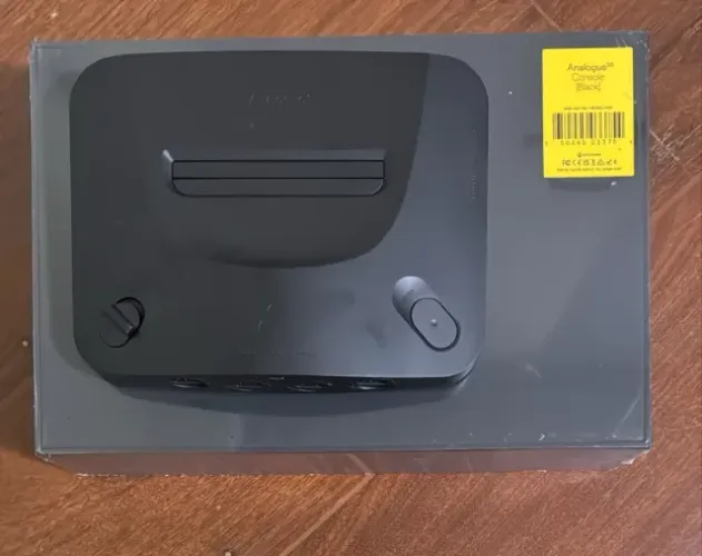 Analogue 3D - Black ?NOVO LACRADO? , Nova Vesão "Nintendo 64"