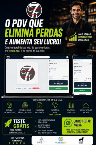 Sistema de PDV Oferta Relâmpago
