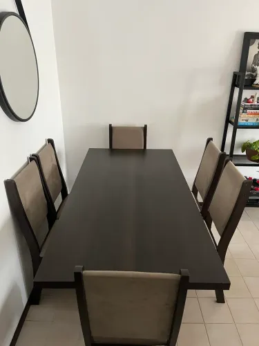 Mesa de jantar + 6 cadeiras